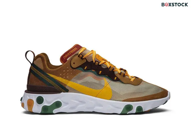 Nike React Element 87 Orange Peel
