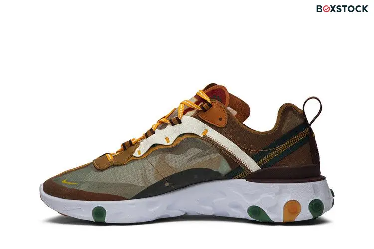 Nike React Element 87 Orange Peel