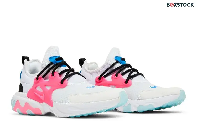 Nike React Presto White Hyper Pink Photo Blue (GS)