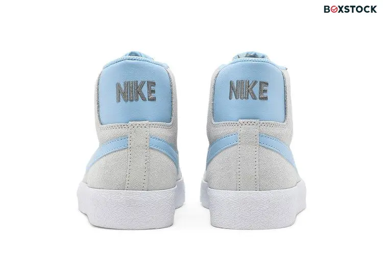 Nike SB Blazer Mid Soft Grey Baby Blue