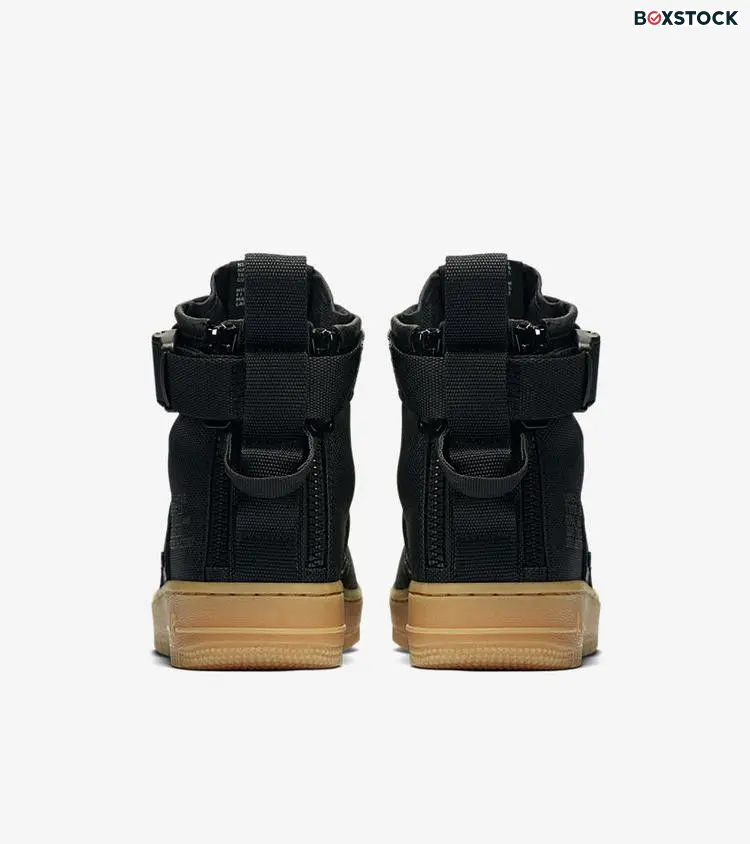 Nike SF Air Force 1 Mid Black Gum (Women's)
