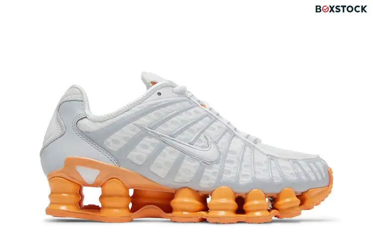 Nike Shox TL Pure Platinum Fuel Orange (Women's)