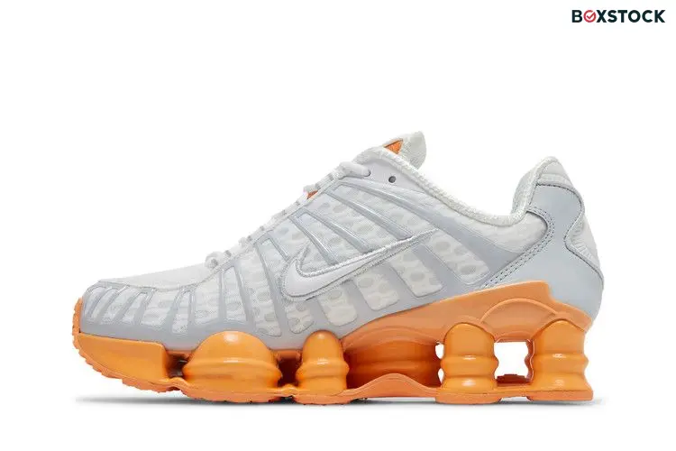 Nike Shox TL Pure Platinum Fuel Orange (Women's)