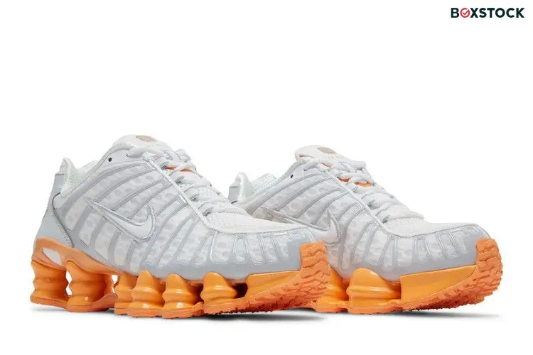 Nike Shox TL Pure Platinum Fuel Orange (Women's)