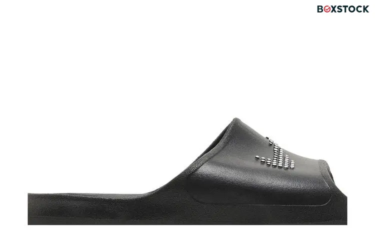 Nike Victori One Shower Slide Polka Dot Swoosh Black (Women's)