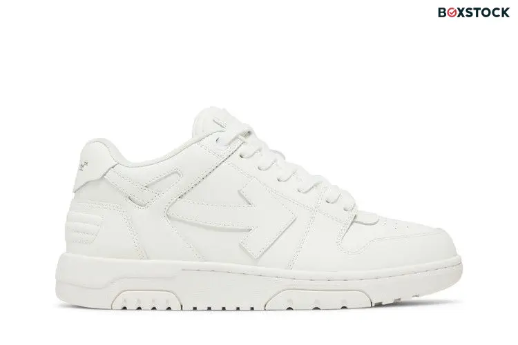 OFF-WHITE Out Of Office Low Triple White White Sole