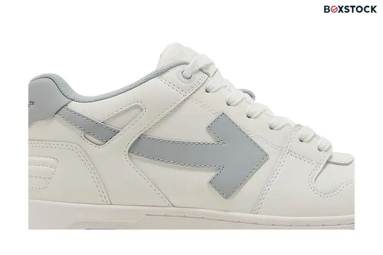 OFF-WHITE Out Of Office OOO Low Tops White Grey (2023)
