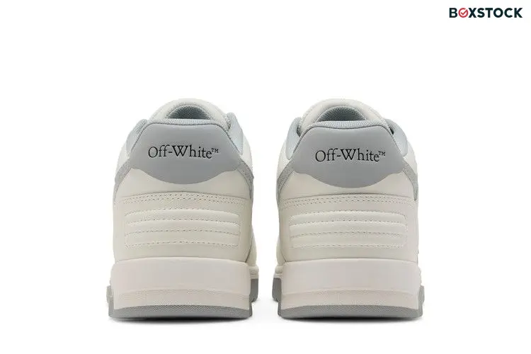 OFF-WHITE Out Of Office OOO Low Tops White Grey (2023)