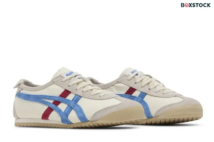 Onitsuka Tiger Mexico 66 Vintage White Directoire Blue Red