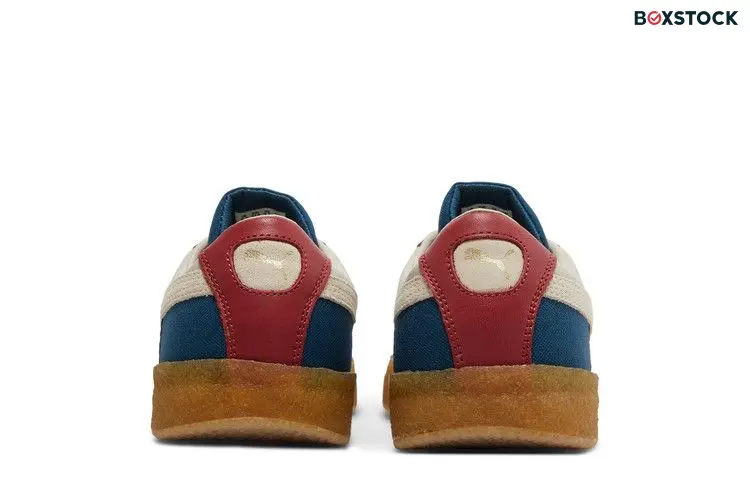 Puma Suede Crepe Patch Peyote Blue Red
