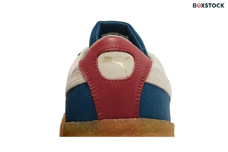 Puma Suede Crepe Patch Peyote Blue Red