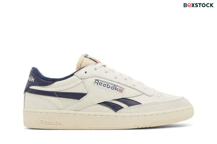 Reebok Club C Revenge Vintage Chalk Alabaster Vector Navy