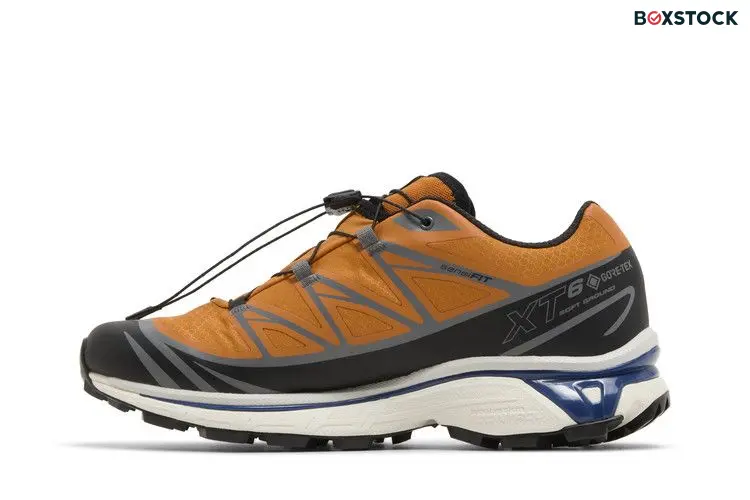 Salomon XT-6 Gore-Tex Utility Marmalade Black Navy