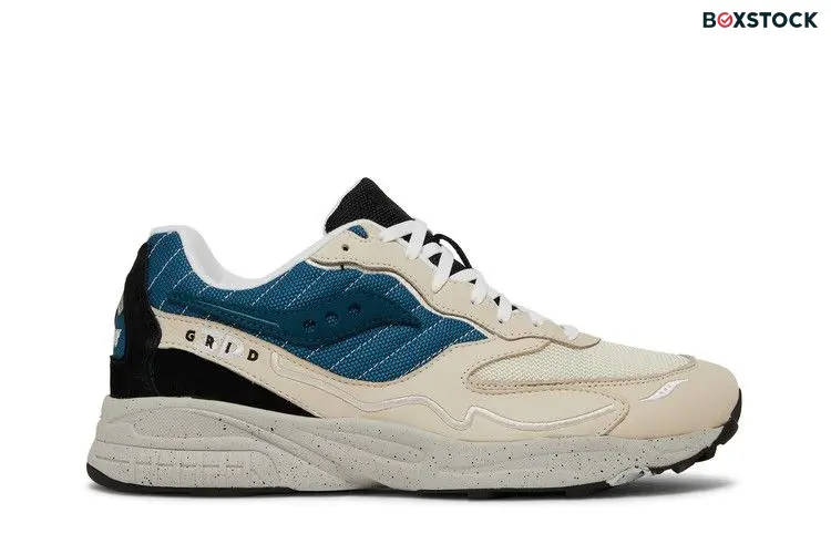 Saucony 3D Grid Hurricane Cream Blue