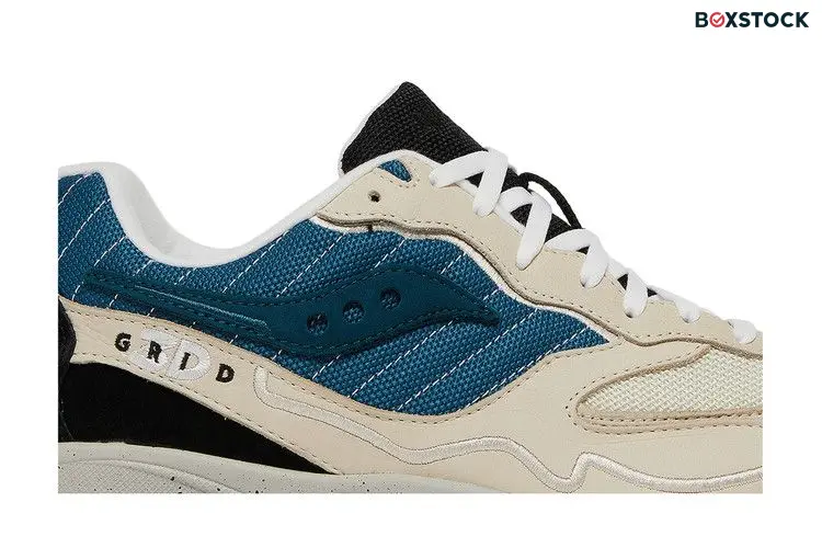 Saucony 3D Grid Hurricane Cream Blue