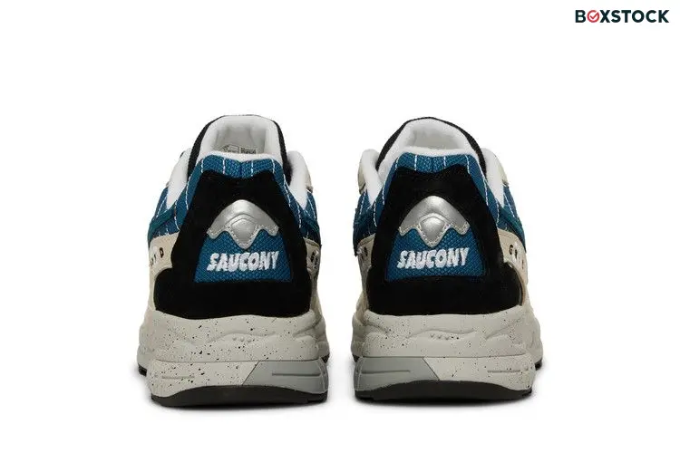 Saucony 3D Grid Hurricane Cream Blue