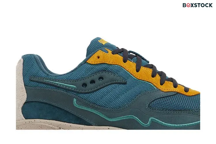 Saucony 3D Grid Hurricane Premium Green Orange