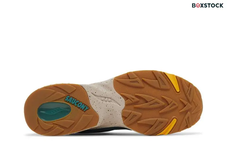 Saucony 3D Grid Hurricane Premium Green Orange