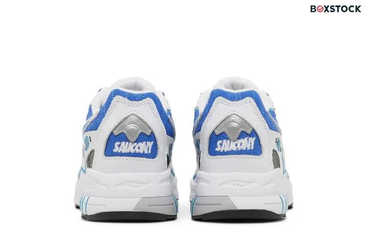 Saucony 3D Grid Hurricane White Royal