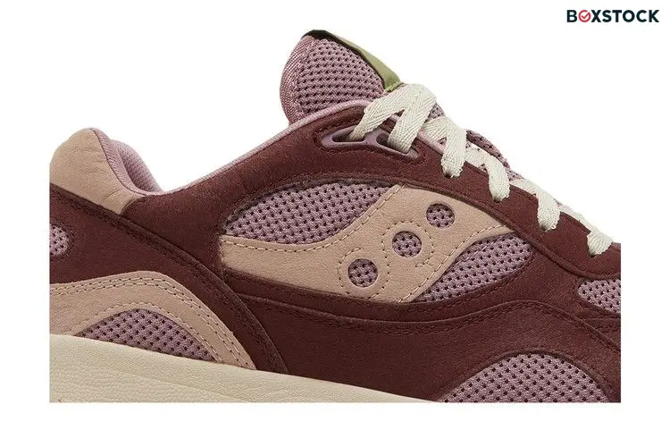 Saucony Shadow 6000 Mushroom Burgundy