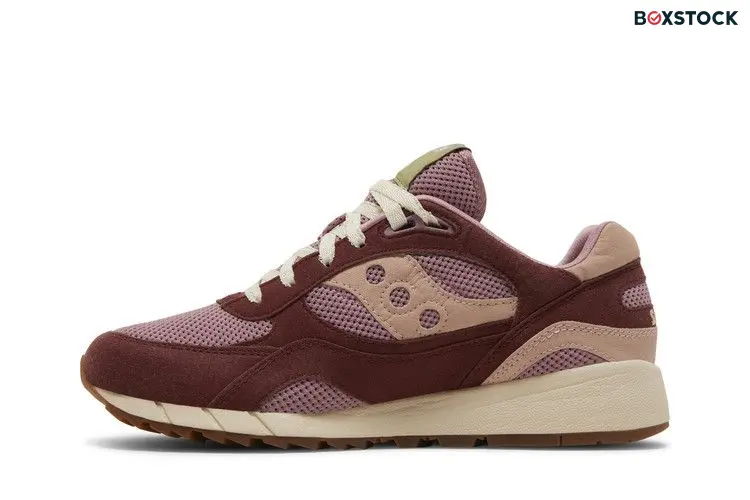 Saucony Shadow 6000 Mushroom Burgundy