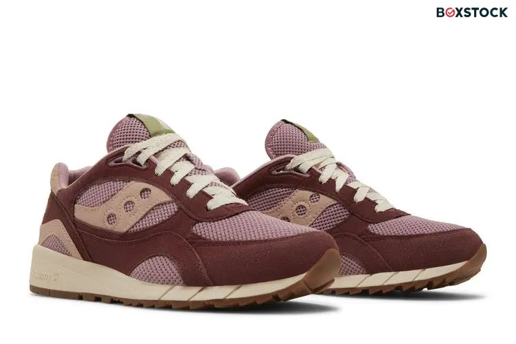 Saucony Shadow 6000 Mushroom Burgundy