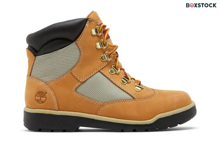 Timberland Field Boot Lace Up Wheat (GS)