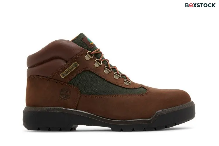 Timberland Field Boot Mid Lace Up Waterproof Chocolate