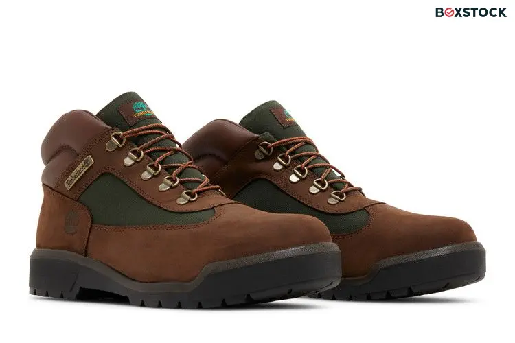 Timberland Field Boot Mid Lace Up Waterproof Chocolate