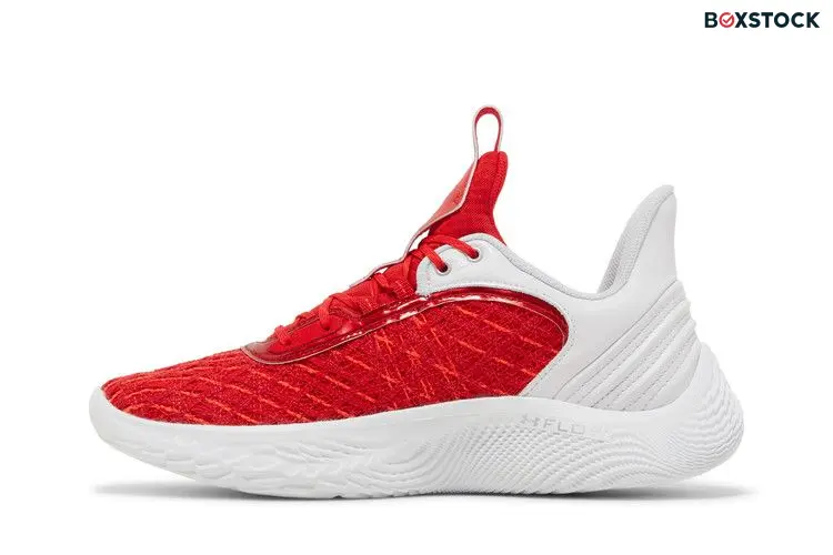 Under Armour Curry Flow 9 Team Red White