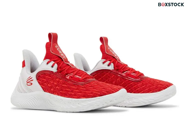 Under Armour Curry Flow 9 Team Red White