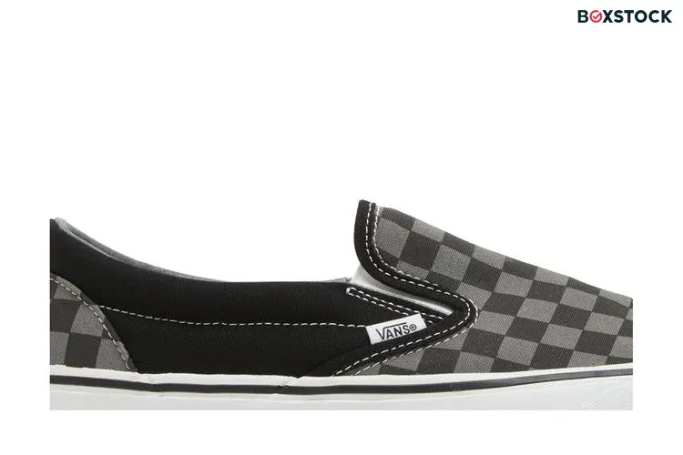 Vans Classic Slip-On Checkerboard Black Grey