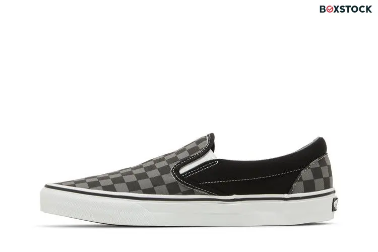Vans Classic Slip-On Checkerboard Black Grey