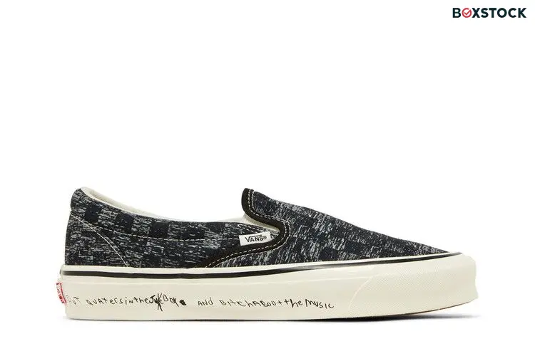 Vans Classic Slip-On LX Jim Goldberg TV Static