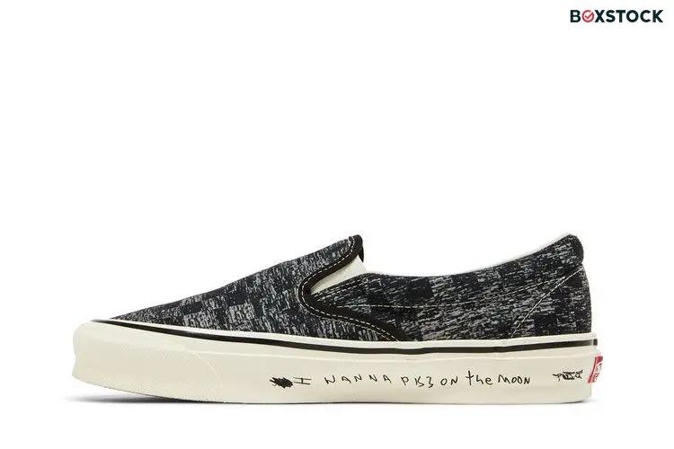Vans Classic Slip-On LX Jim Goldberg TV Static