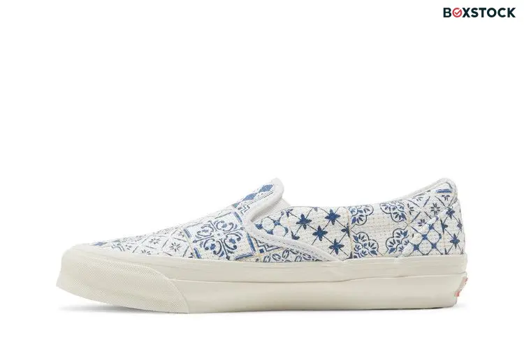 Vans OG Classic Slip-On LX Kith for Vault Azulejo Tile