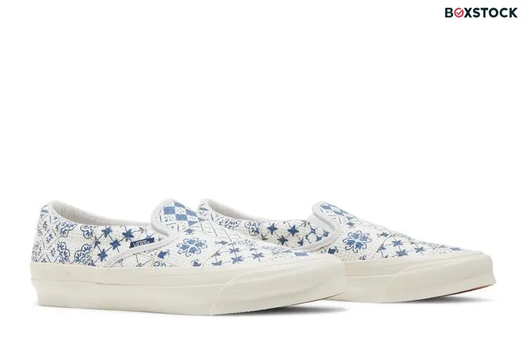 Vans OG Classic Slip-On LX Kith for Vault Azulejo Tile