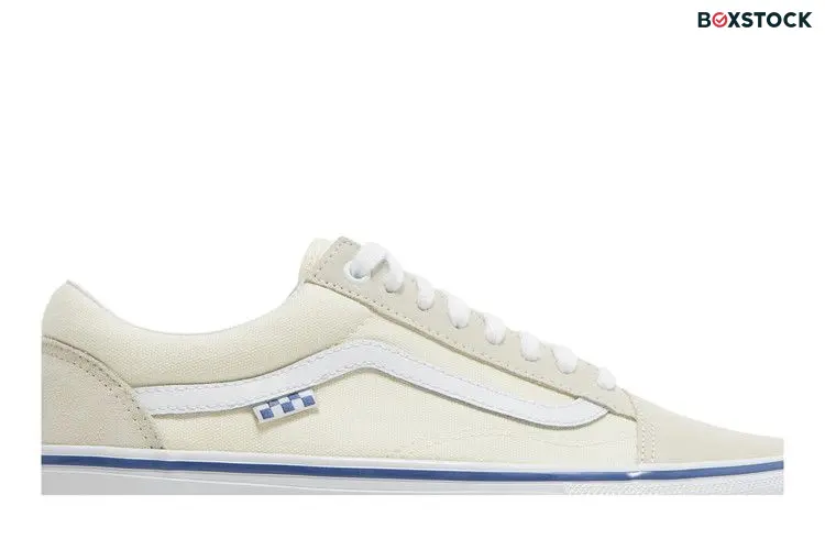 Vans Skate Old Skool Off White Royal Blue