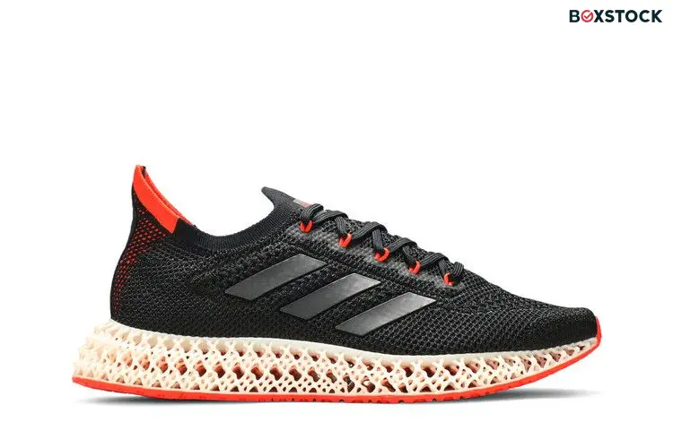 adidas 4DFWD Black Solar Red