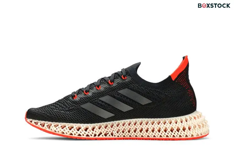 adidas 4DFWD Black Solar Red