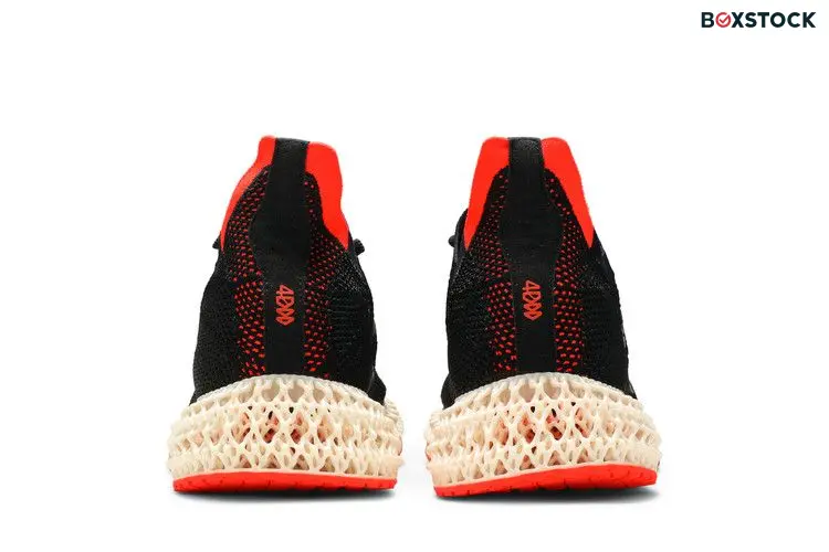adidas 4DFWD Black Solar Red