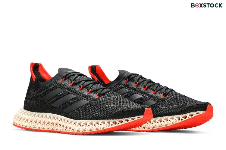 adidas 4DFWD Black Solar Red