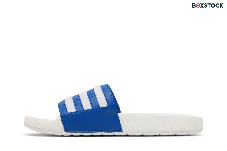 adidas Adilette Boost Slide White Royal