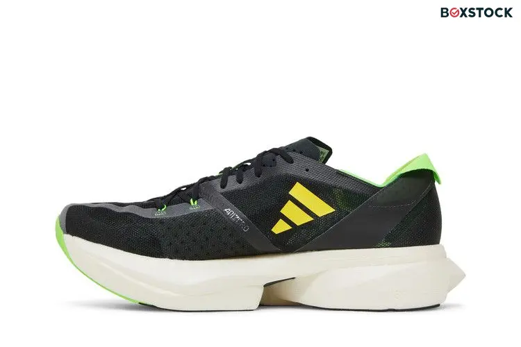 adidas Adios Pro 3 Black Beam Yellow Solar Green