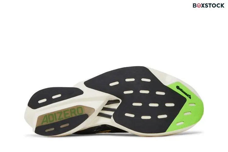 adidas Adios Pro 3 Black Beam Yellow Solar Green