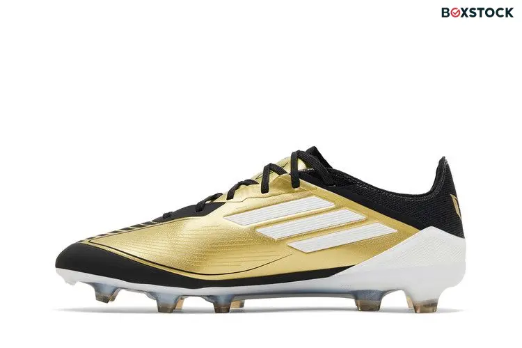adidas F50 Pro FG Messi Gold Metallic Cloud White Core Black