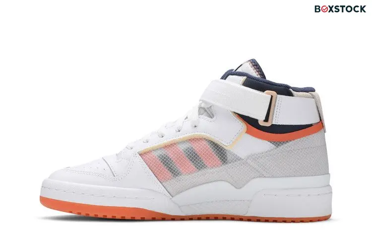 adidas Forum Mid TT White Acid Orange