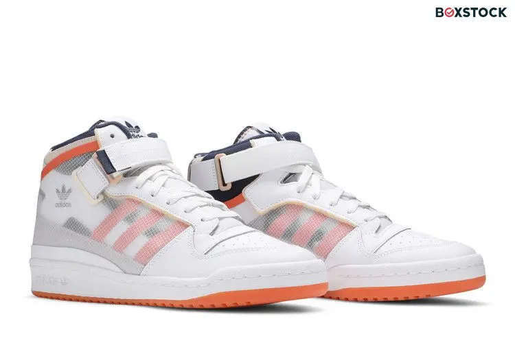 adidas Forum Mid TT White Acid Orange