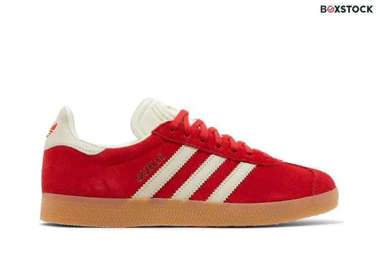 adidas Gazelle Better Scarlet Aluminum Gum (Women's)
