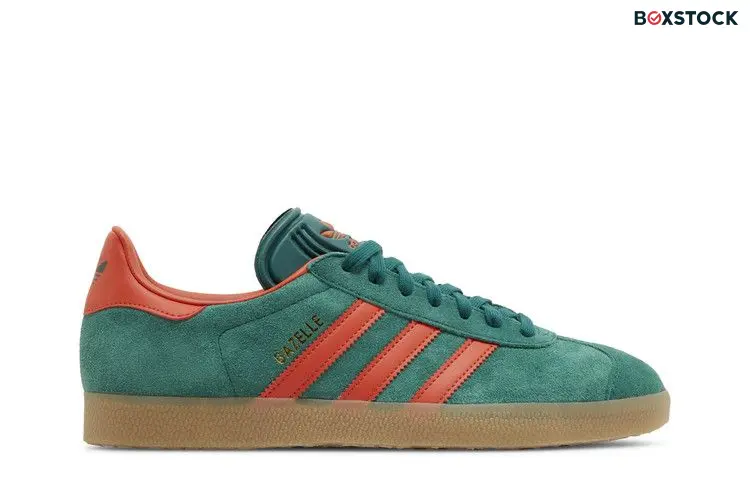 adidas Gazelle Collegiate Green Preloved Red